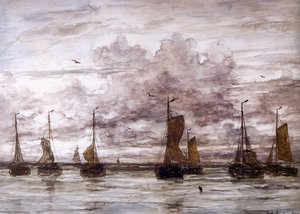 Skip på anker